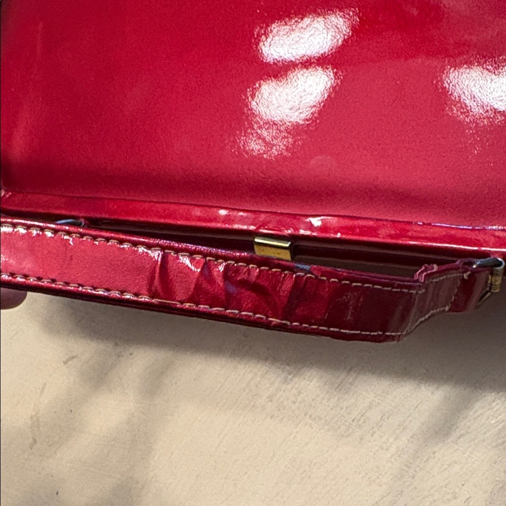 Elegant vintage Red Women's Handbag - Picture 9 of 9